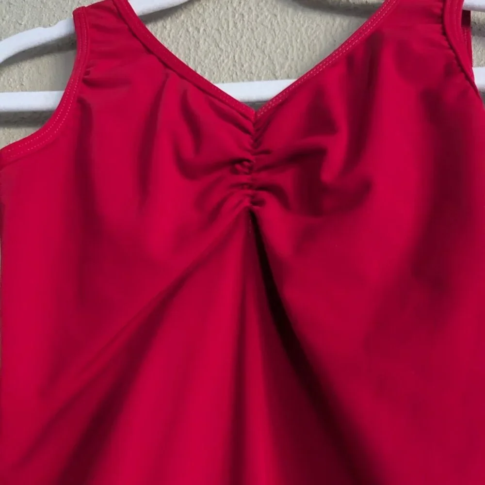 Daroch Cambré Ballet Leotard | Red | Child Size 10